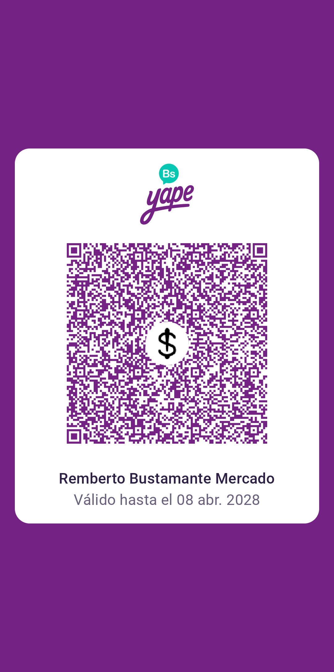 QR de Yuliana Bustamante